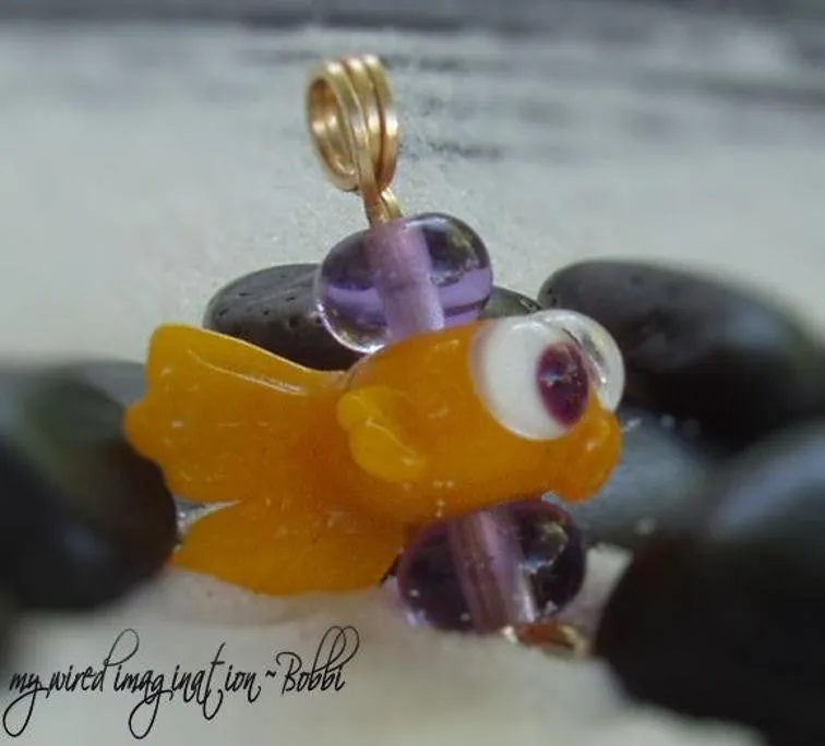 10 Minute (or Less) Wire Wrapped Pendant, Beginner Jewelry Tutorial