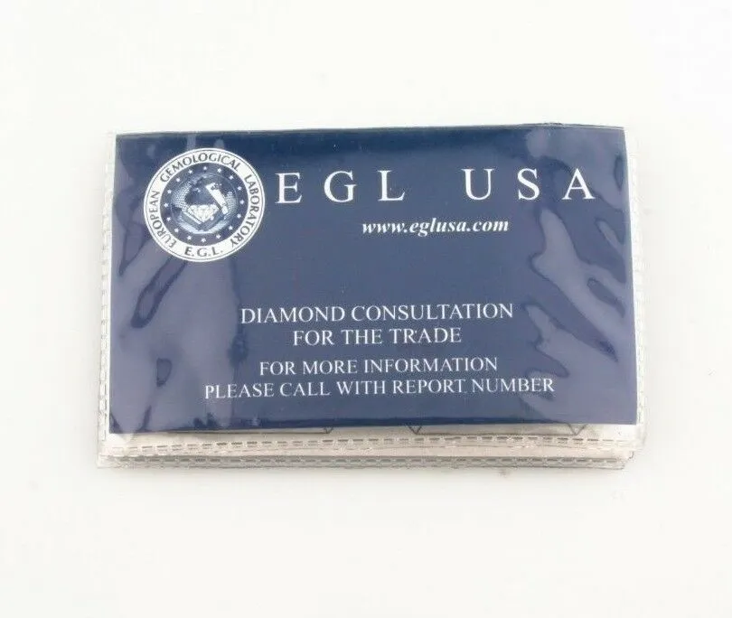 1.00 Carat Emerald Cut Diamond Solitaire Platinum Engagement Ring Size 5.5 EGL