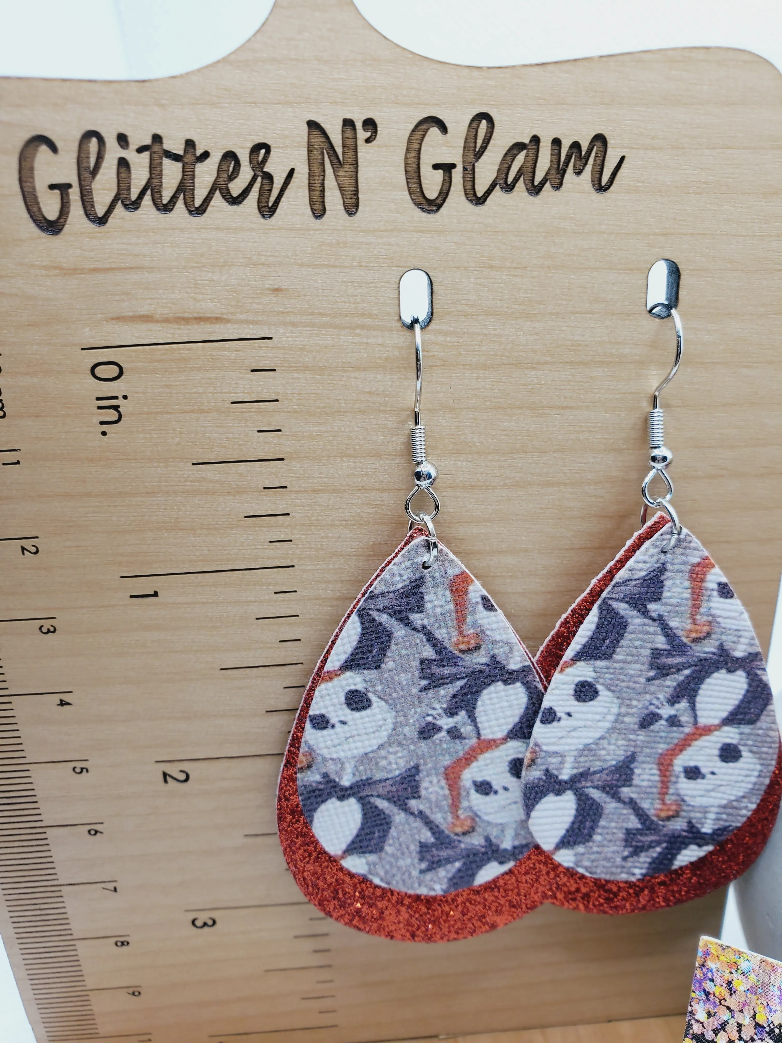 1053 Nightmare Before Christmas Dangle Earrings