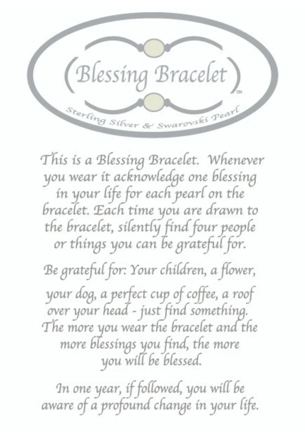 12mm Mulberry Pearl Blessing Bracelet: S
