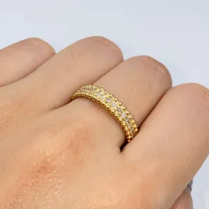 14K Royal Diamond Band Ring