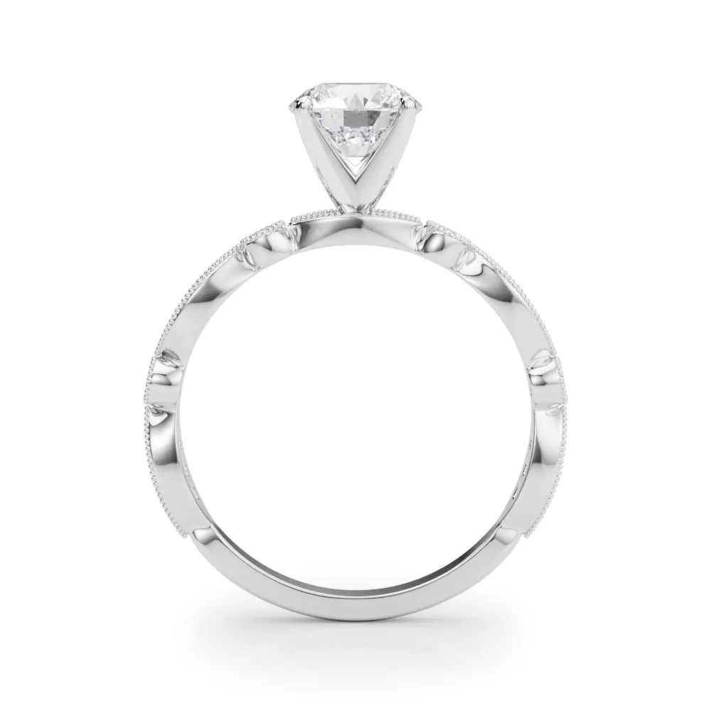 14K Stackable Engagement Ring