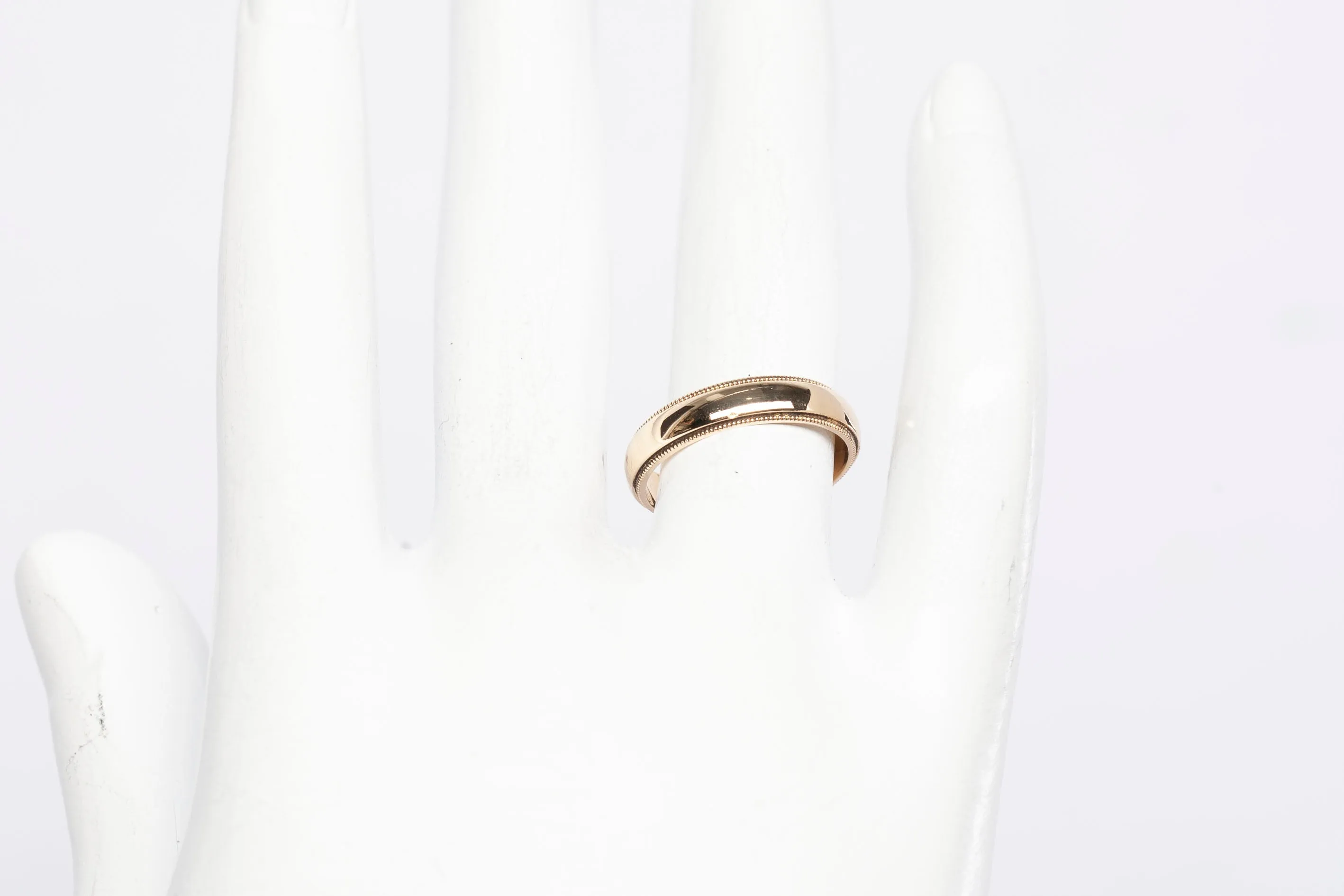 14k Yellow Gold Wedding Band Size 6