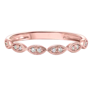 14KTR Diamond Mixables Fashion Ring 1/8Ct