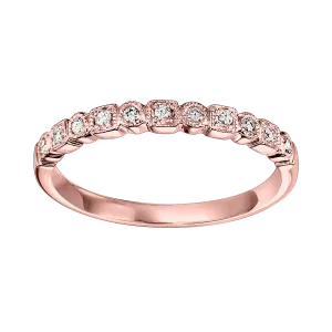 14KTR Mixables Bezel Fashion Ring 1/8Ct