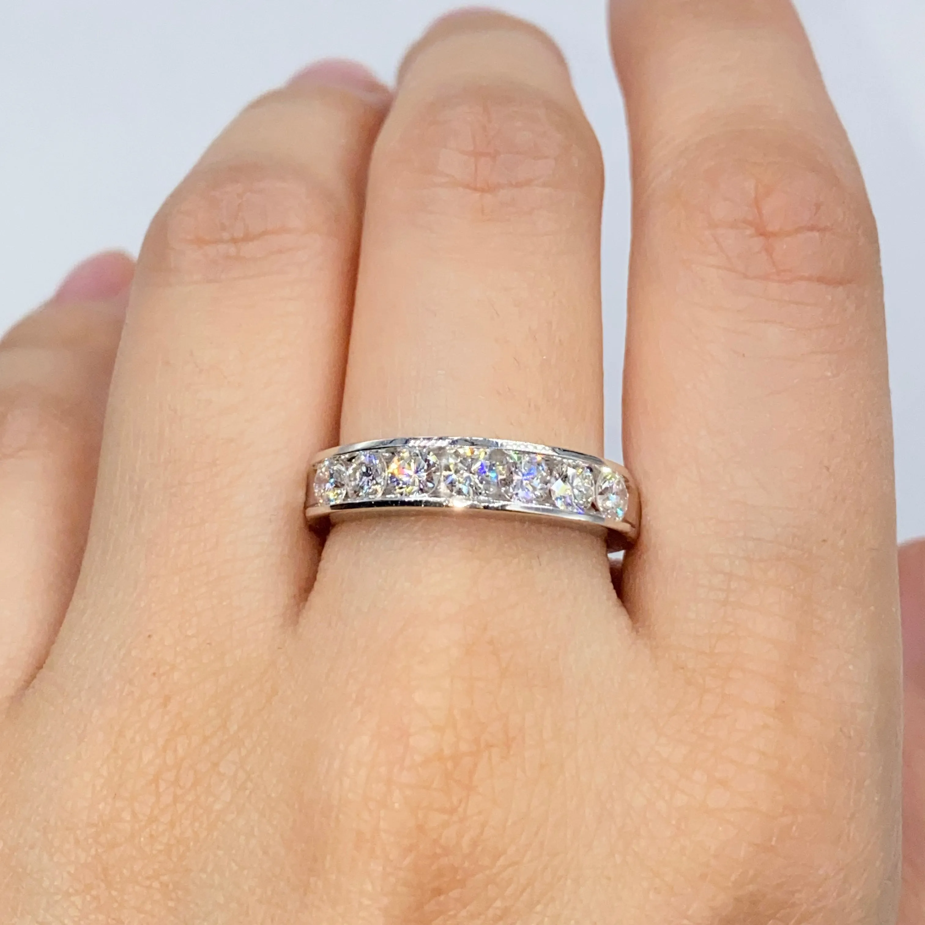 18K Vegas Jumbo Diamond Pavé Ring