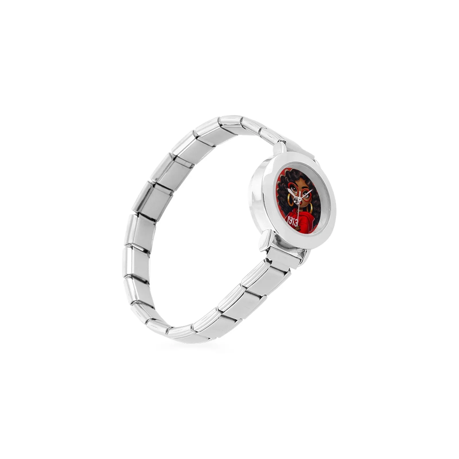 1913 DST Delta Sigma Theta Women's Italian Charm Watch(Model 107)