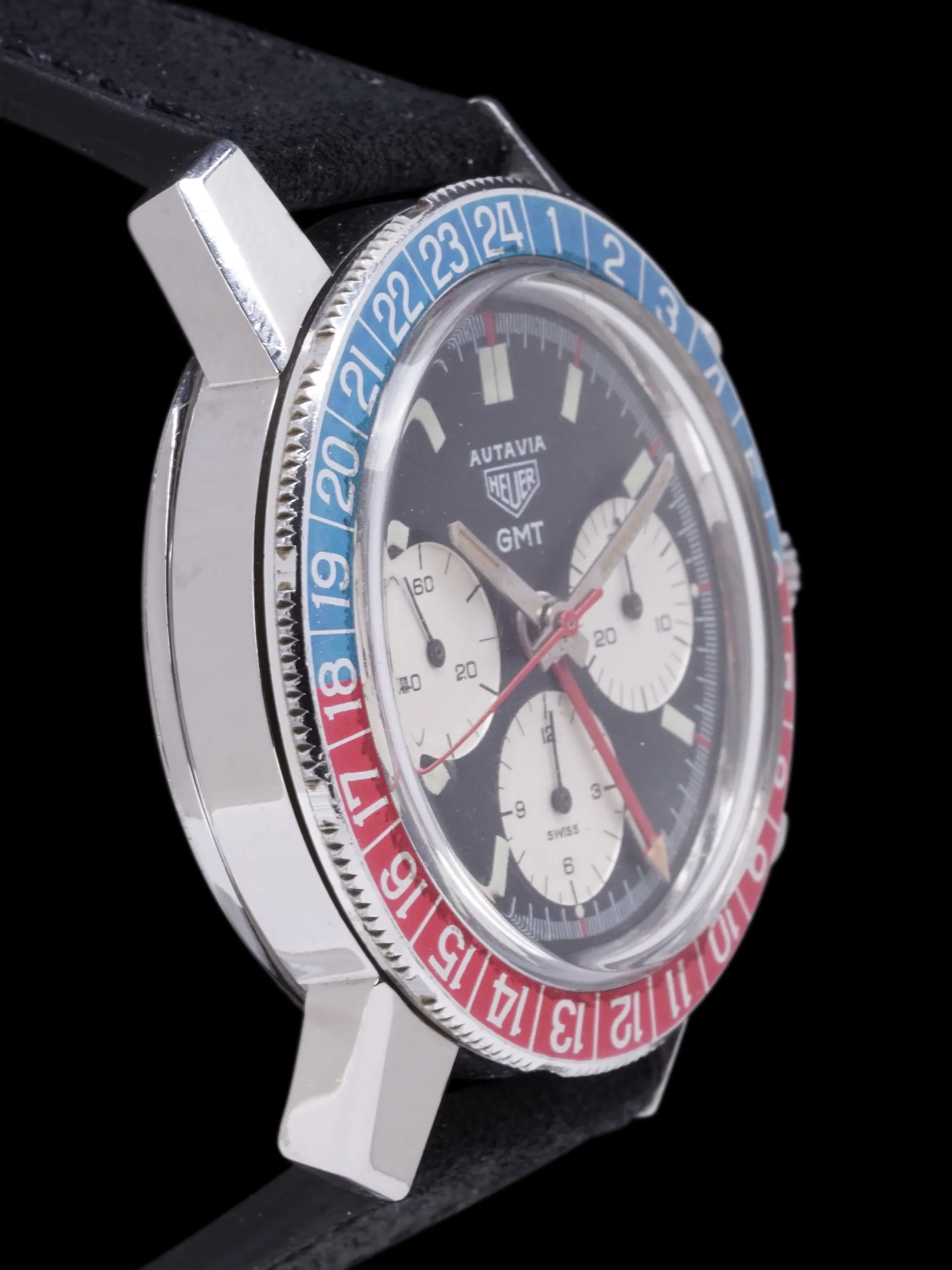 1969 Heuer Autavia GMT (Ref. 2446C) Mk. III