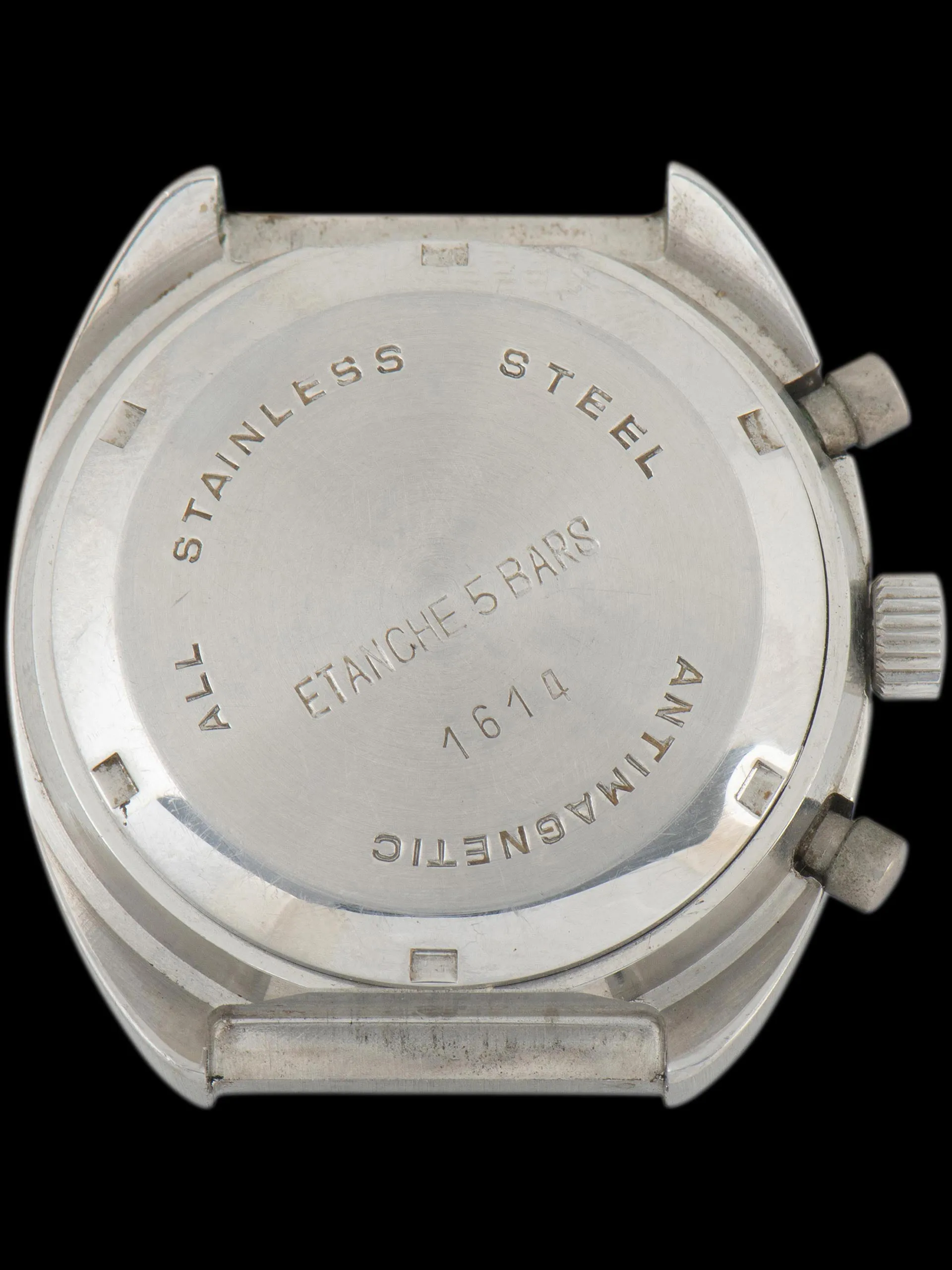 1970s Heuer Chronograph (Ref. 1614) Valjoux Cal. 7765 "Made in France"
