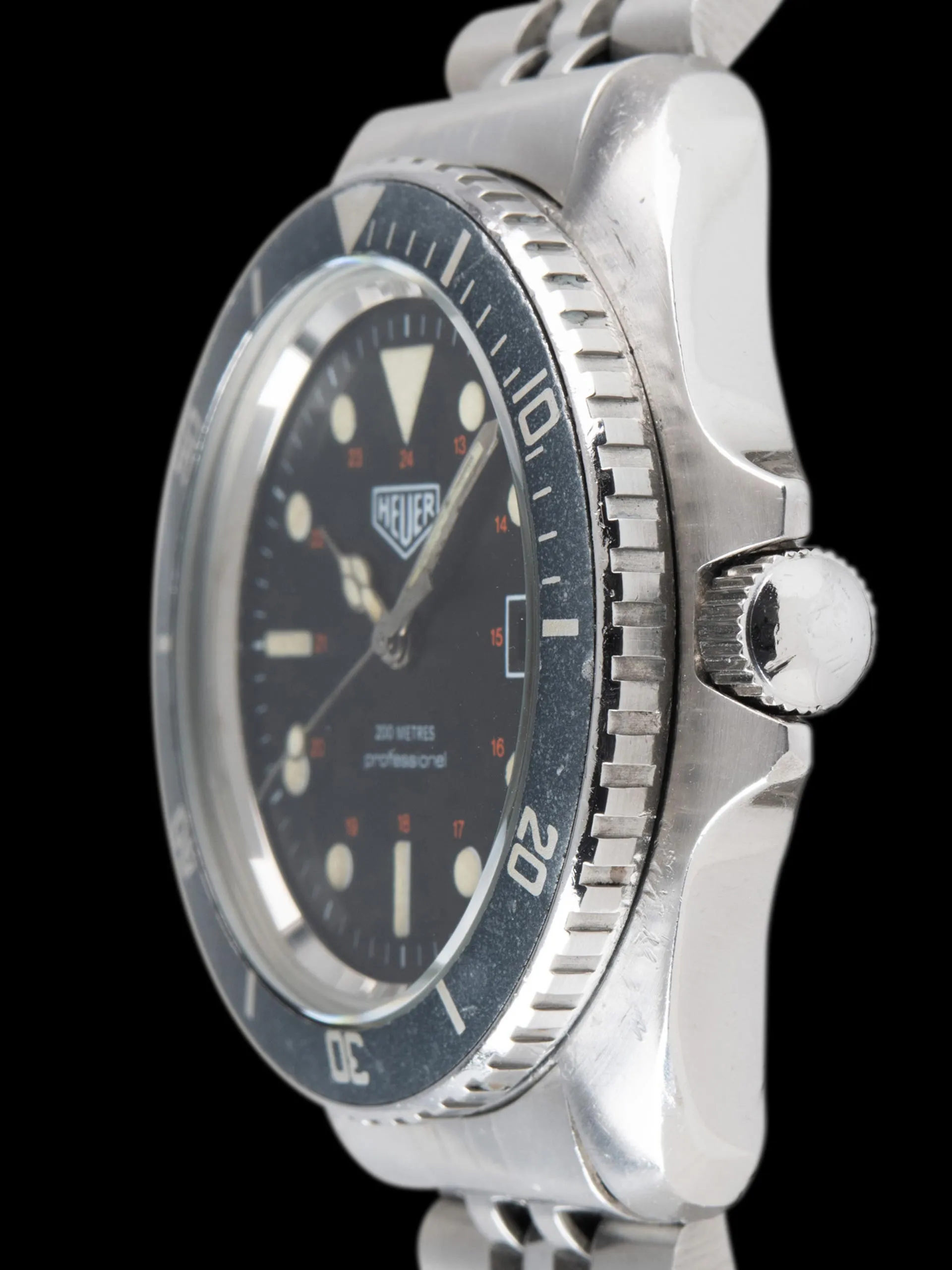 1970s Heuer Professional Diver (Ref. 844) Mk I "Monnin"