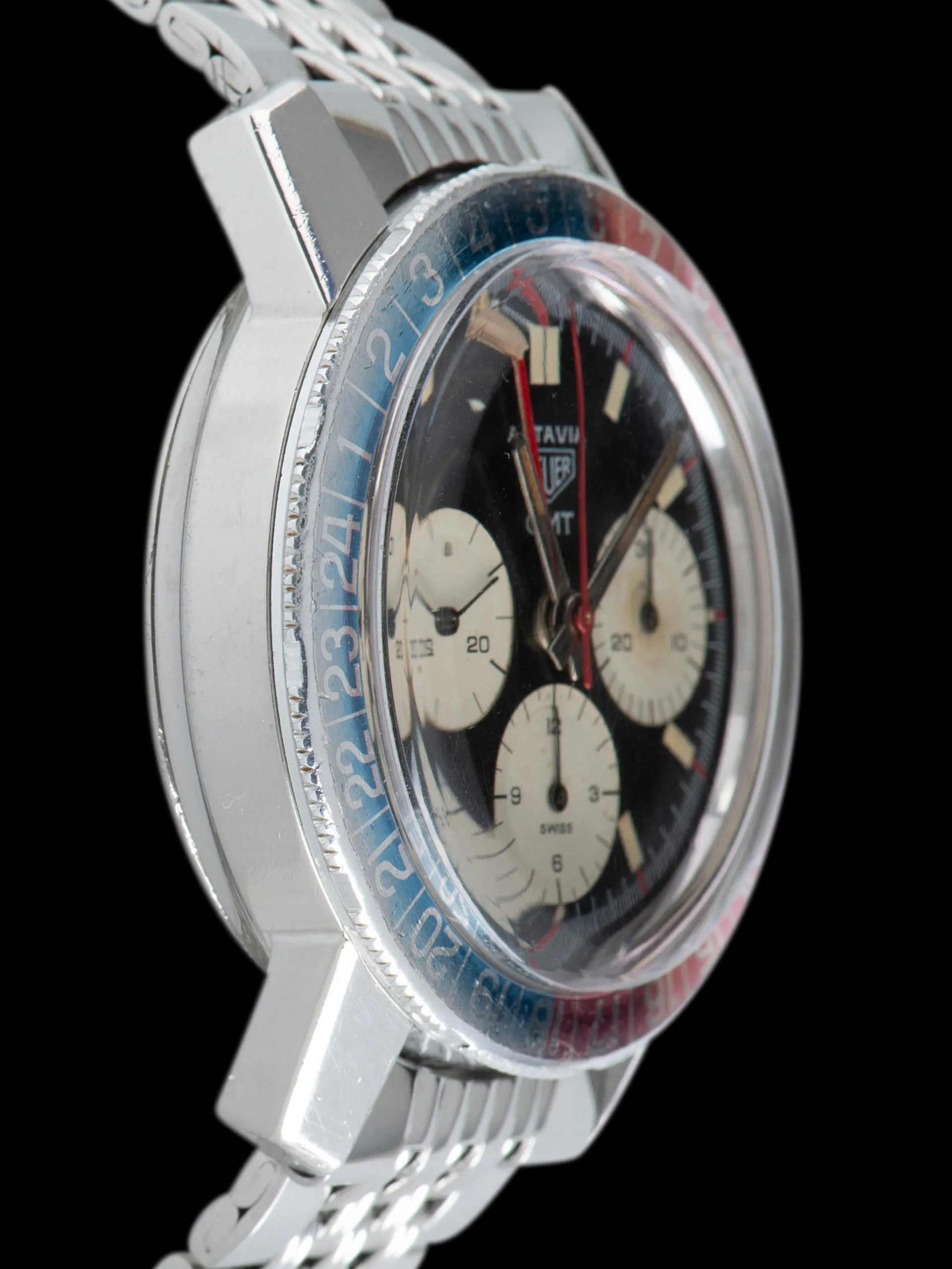 1972 Heuer Autavia GMT (Ref. 2446C) Mk. III