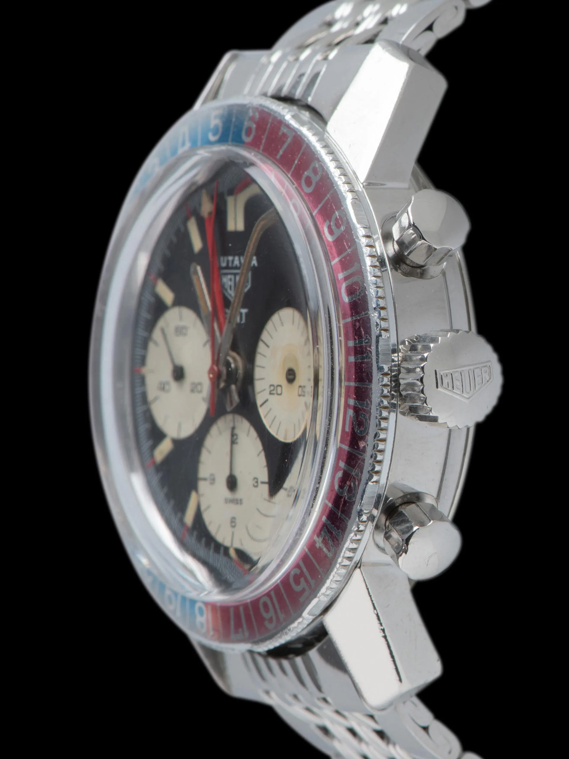 1972 Heuer Autavia GMT (Ref. 2446C) Mk. III