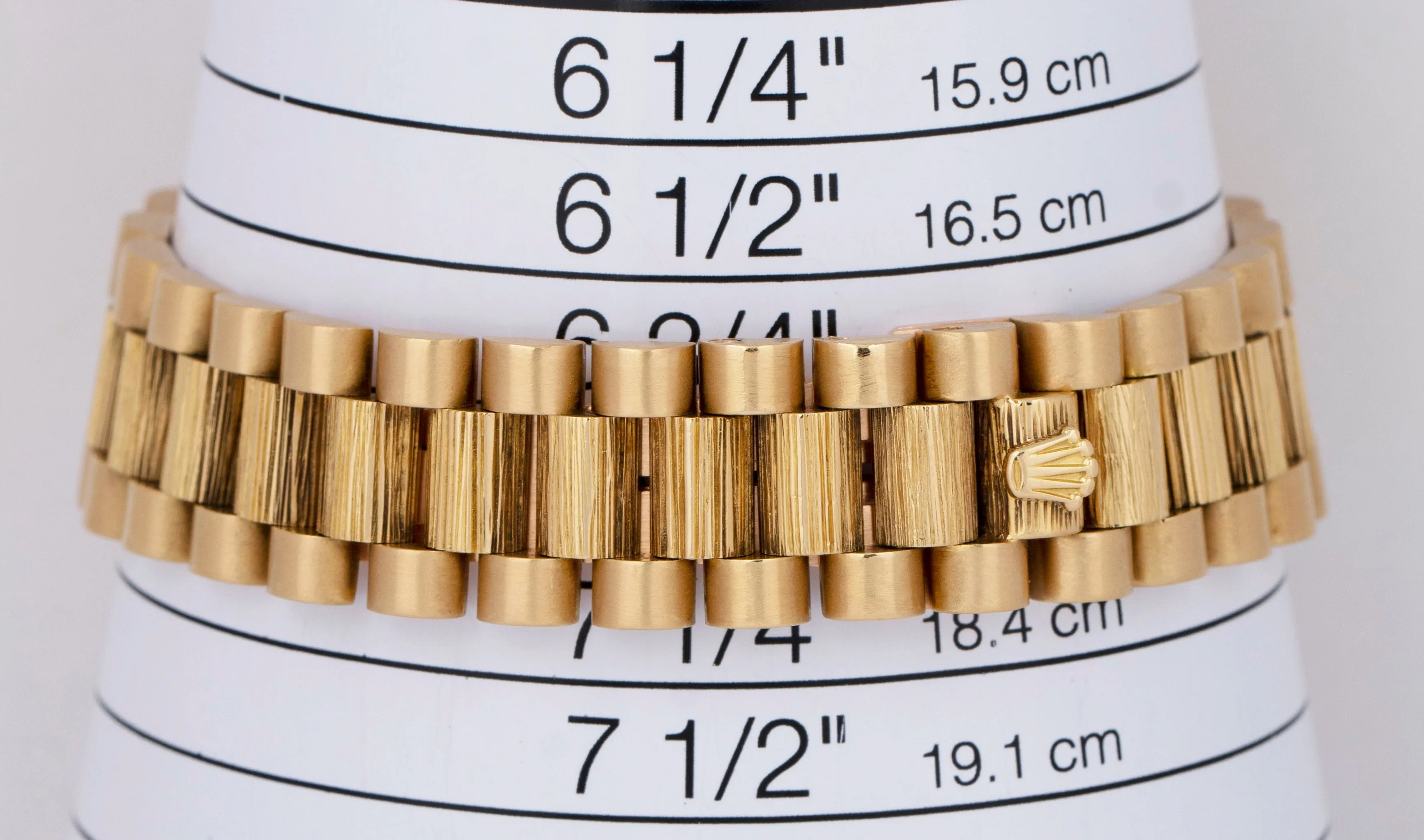 1976 Rolex Day-Date President 36mm DIAMOND Black BARK 18K Yellow Gold Watch 1807