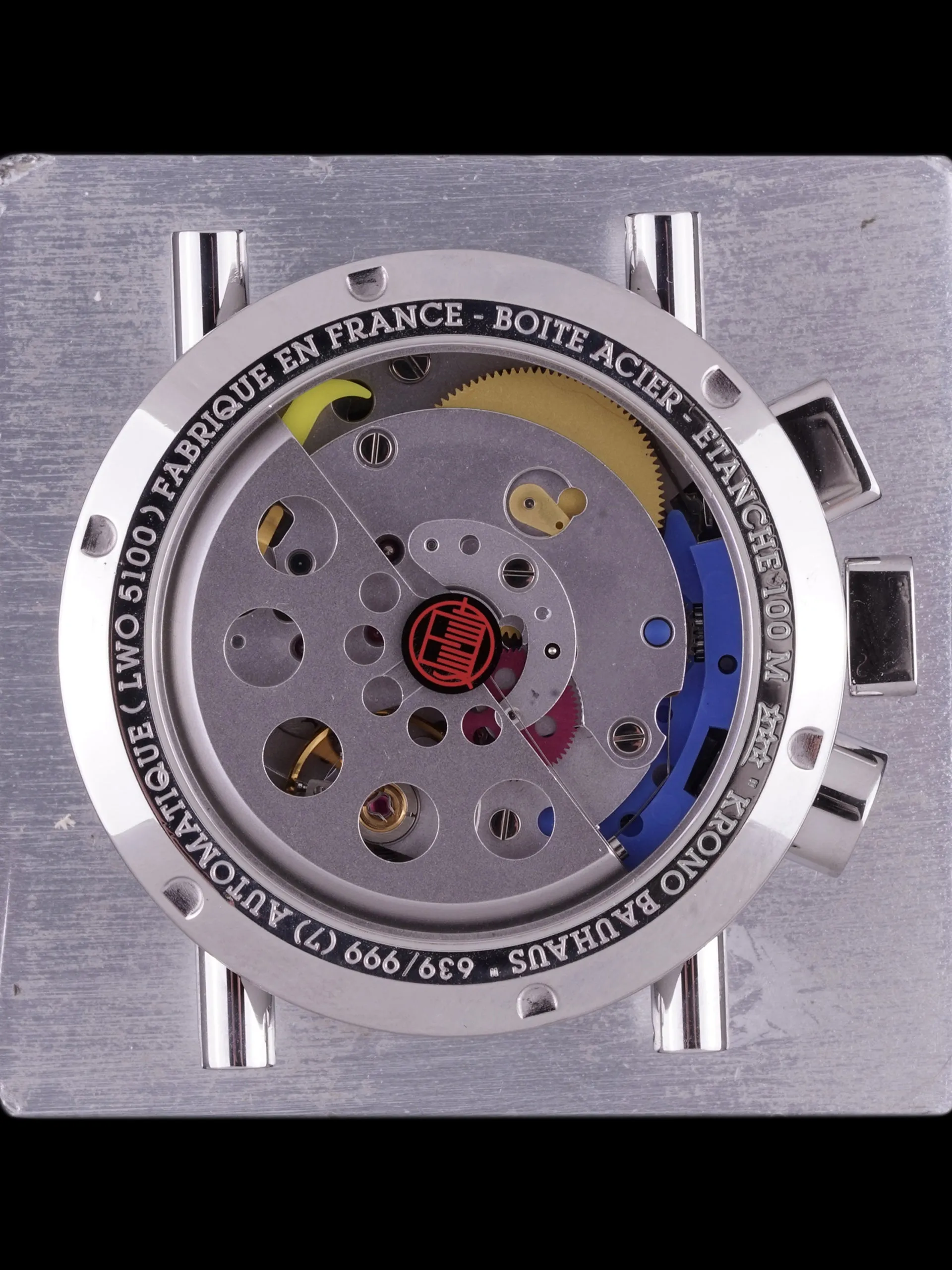 1990s Alain Silberstein Krono Bauhaus "Cal. 5100"