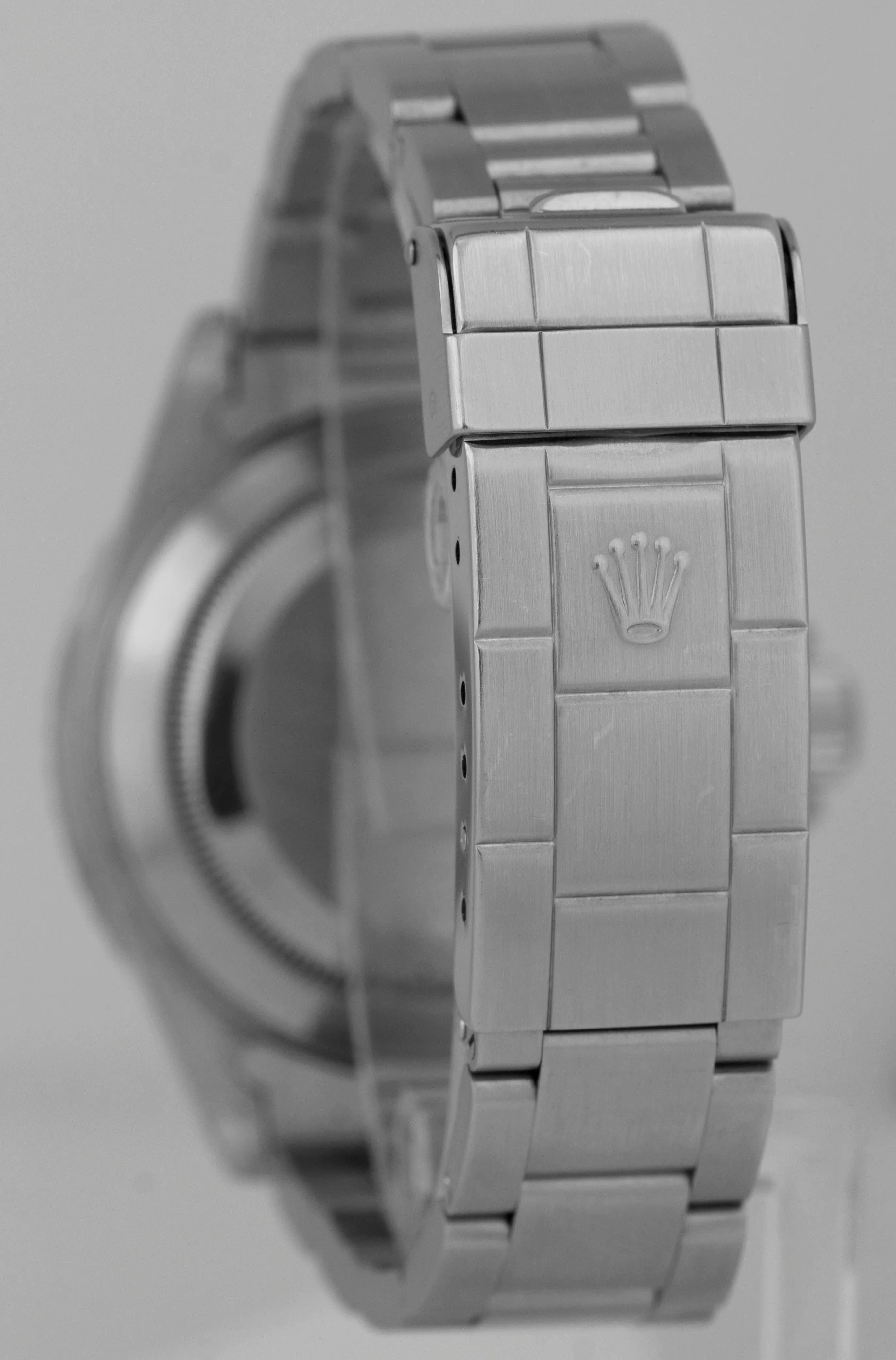 1998 PAPERS Rolex Submariner Date Black Stainless Steel Oyster Watch 16610 B P