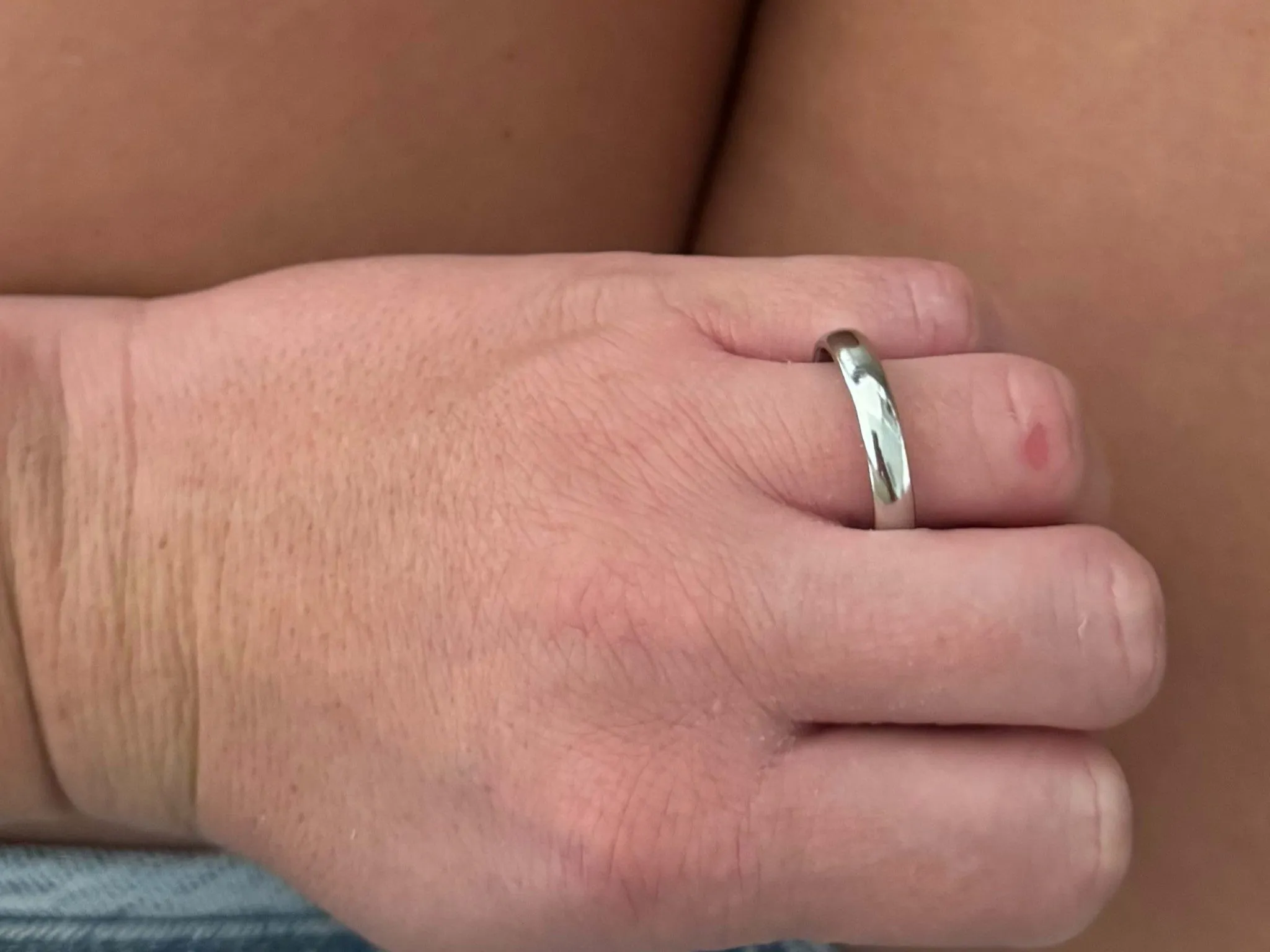 1999 Tiffany & Co. Forever Wedding Band Ring Platinum 4.5 mm, size 11.25