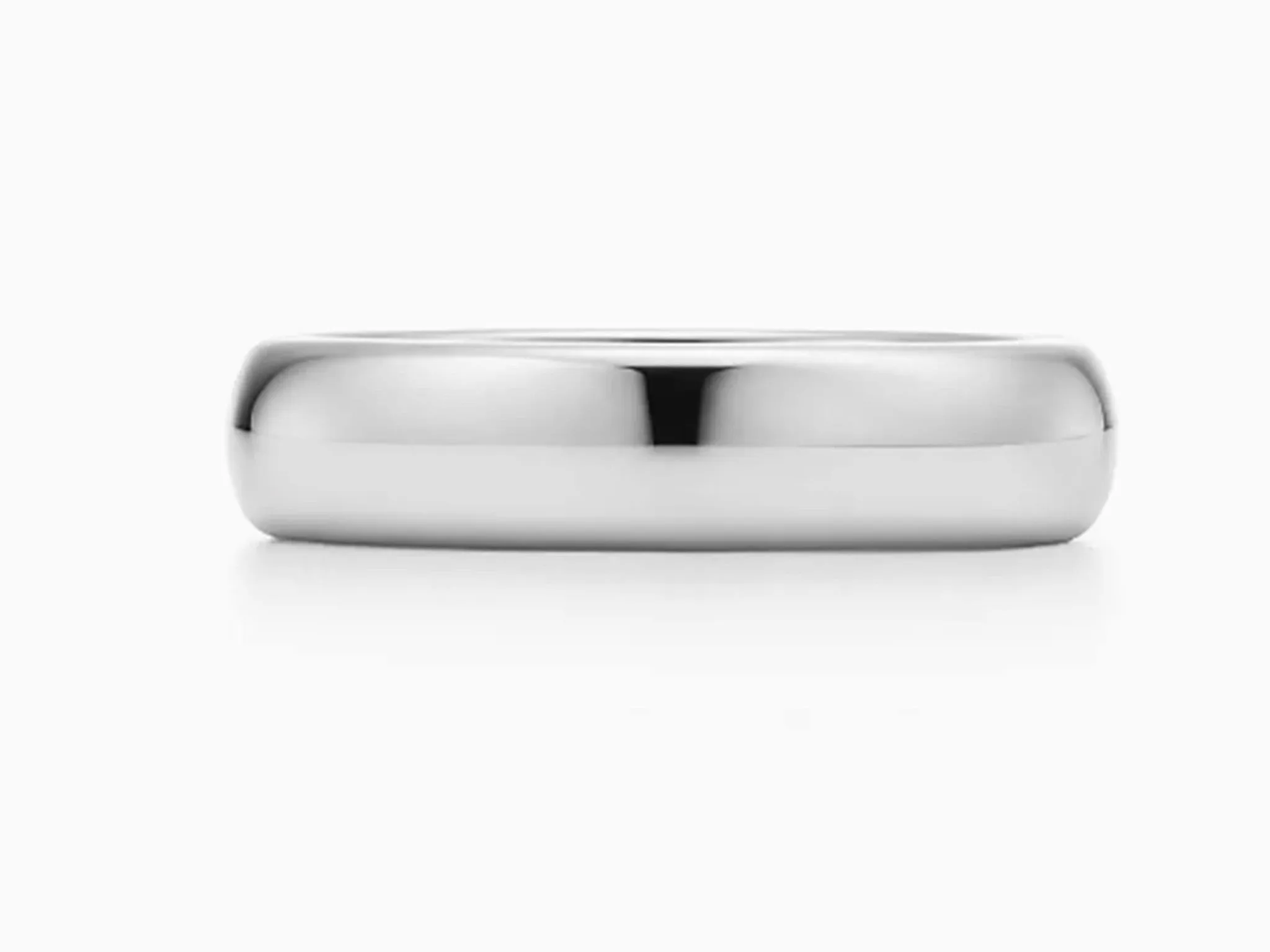 1999 Tiffany & Co. Forever Wedding Band Ring Platinum 4.5 mm, size 11.25