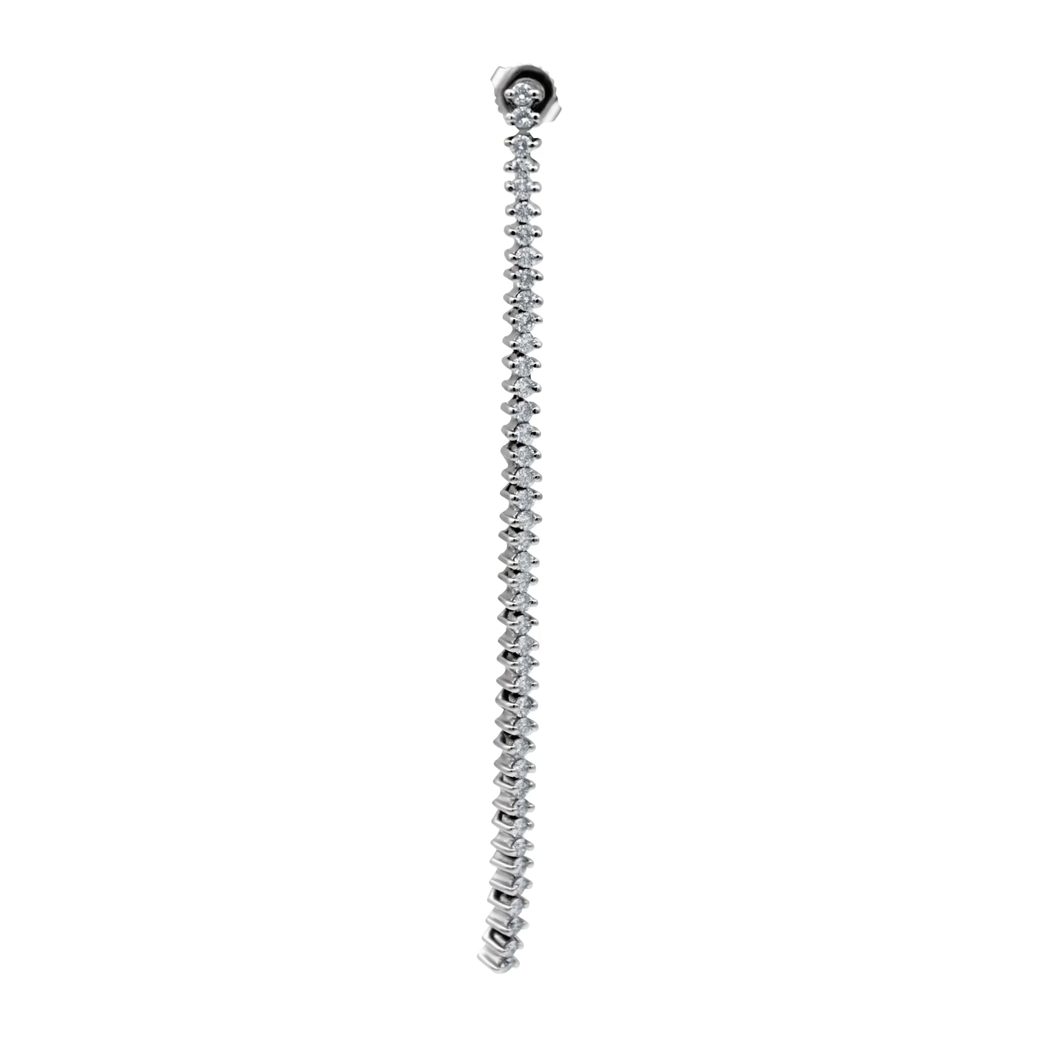 2-Prong Tennis Earrings