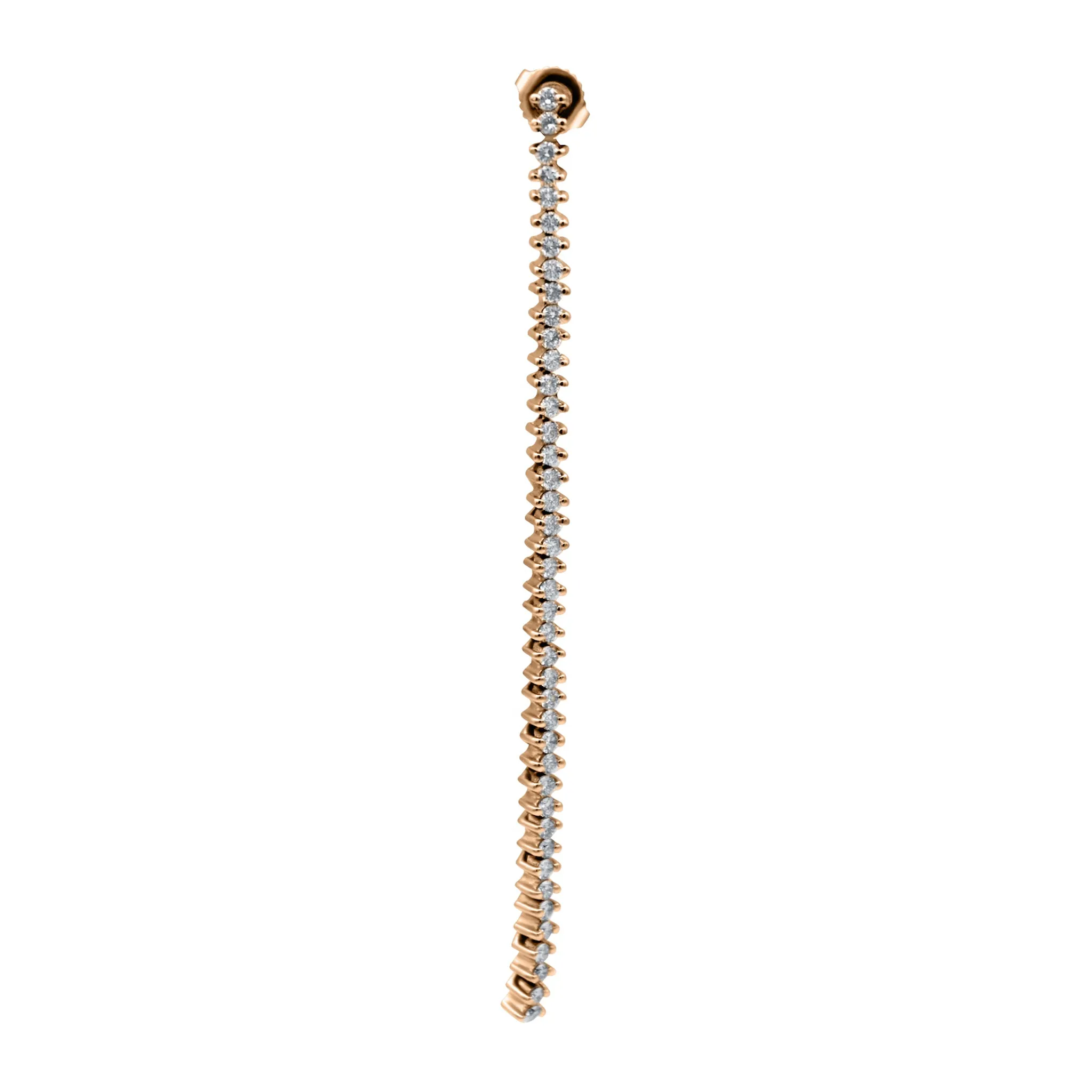 2-Prong Tennis Earrings