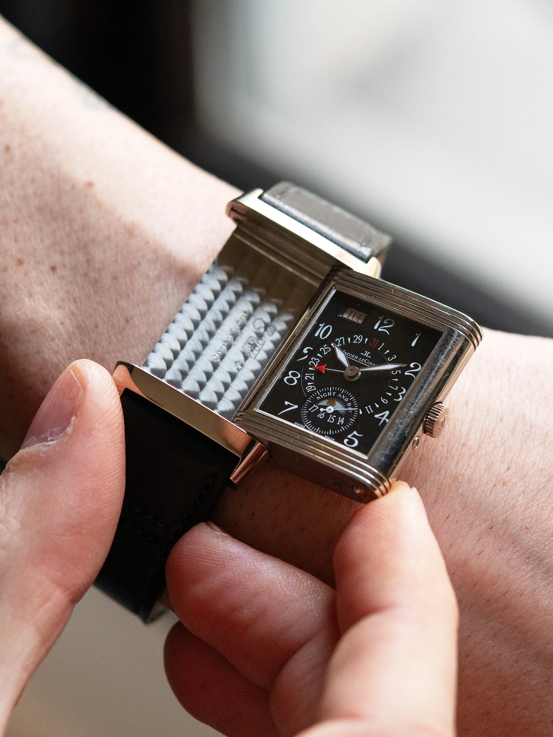 2000s Jaeger-LeCoultre Reverso Calendar (Ref. 270.3.36) 18K WG