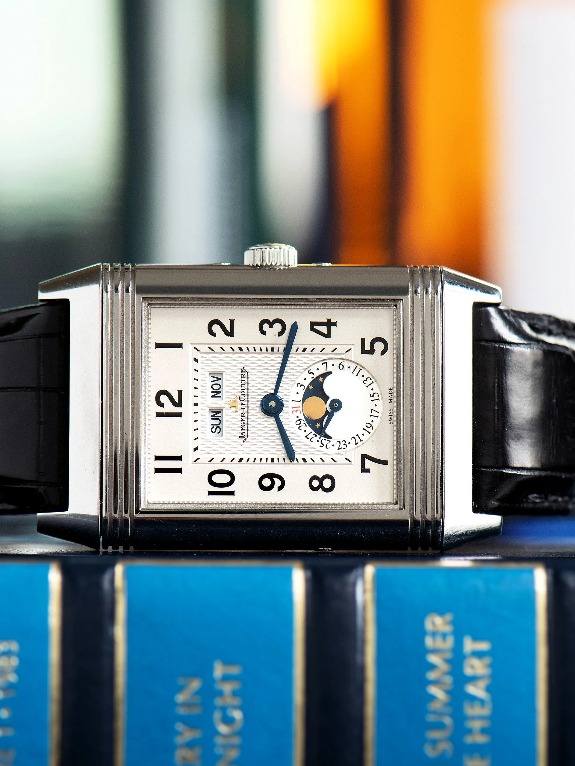 2010s Jaeger-LeCoultre Grande Reverso Calendar (Ref. 273.8.84) W/ Box