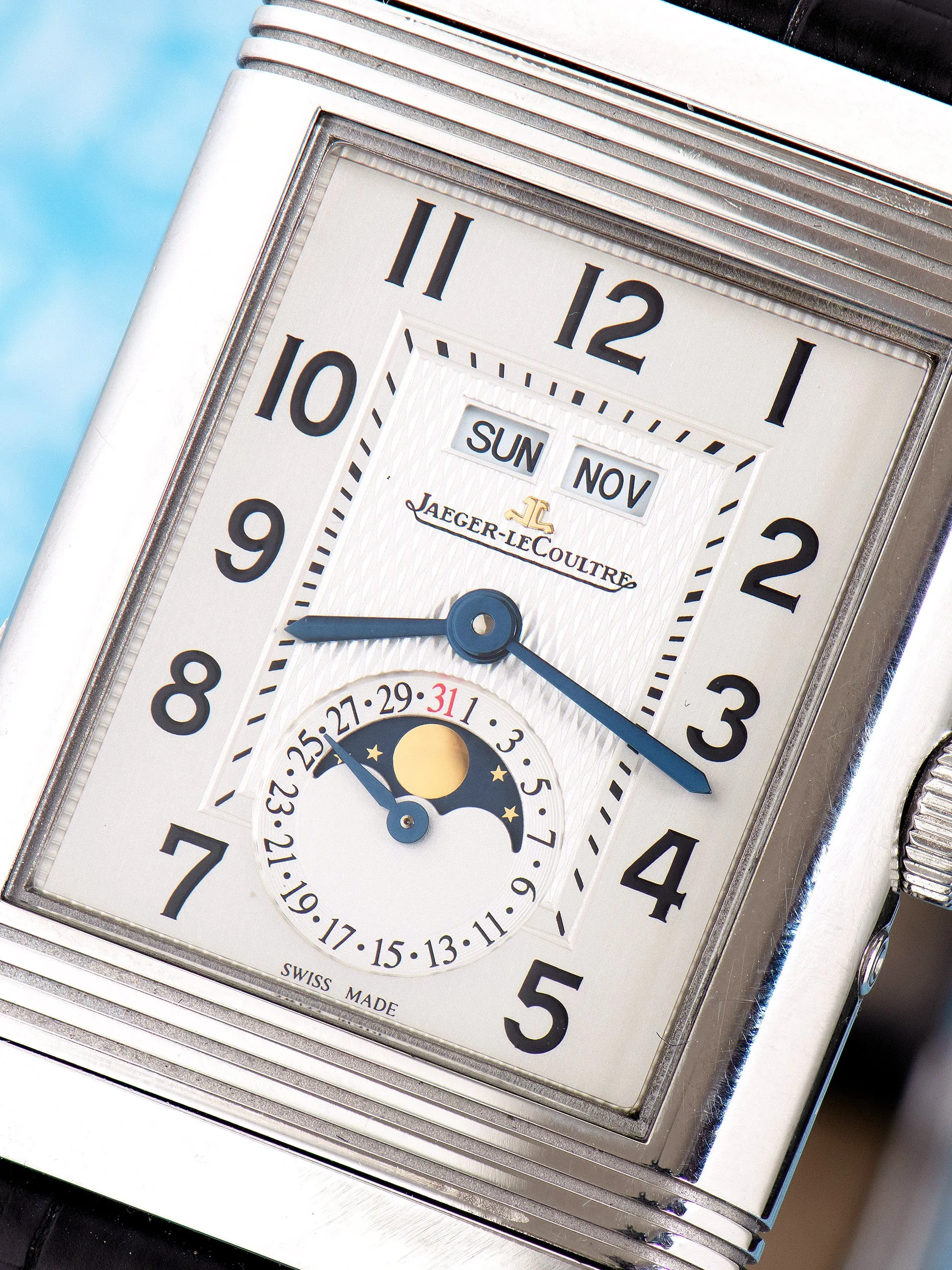 2010s Jaeger-LeCoultre Grande Reverso Calendar (Ref. 273.8.84) W/ Box