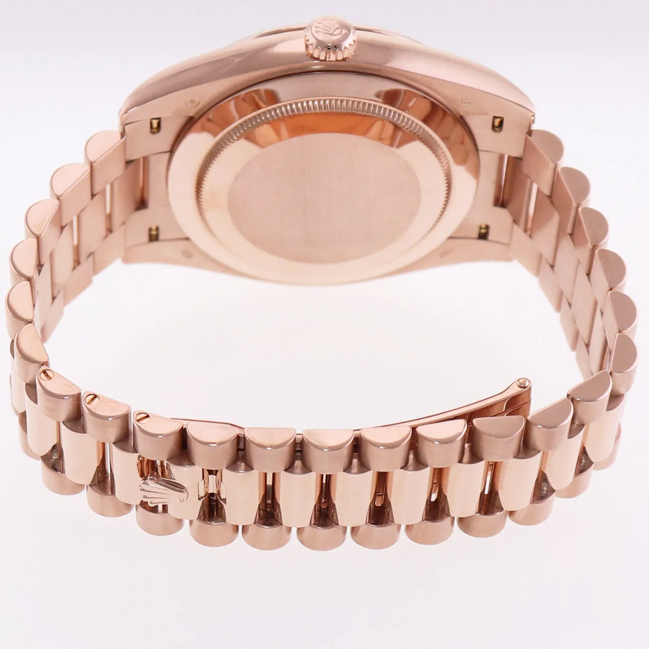 2023 NEW PAPERS Rolex President 40mm Rose Gold White Roman 228235 Watch Box
