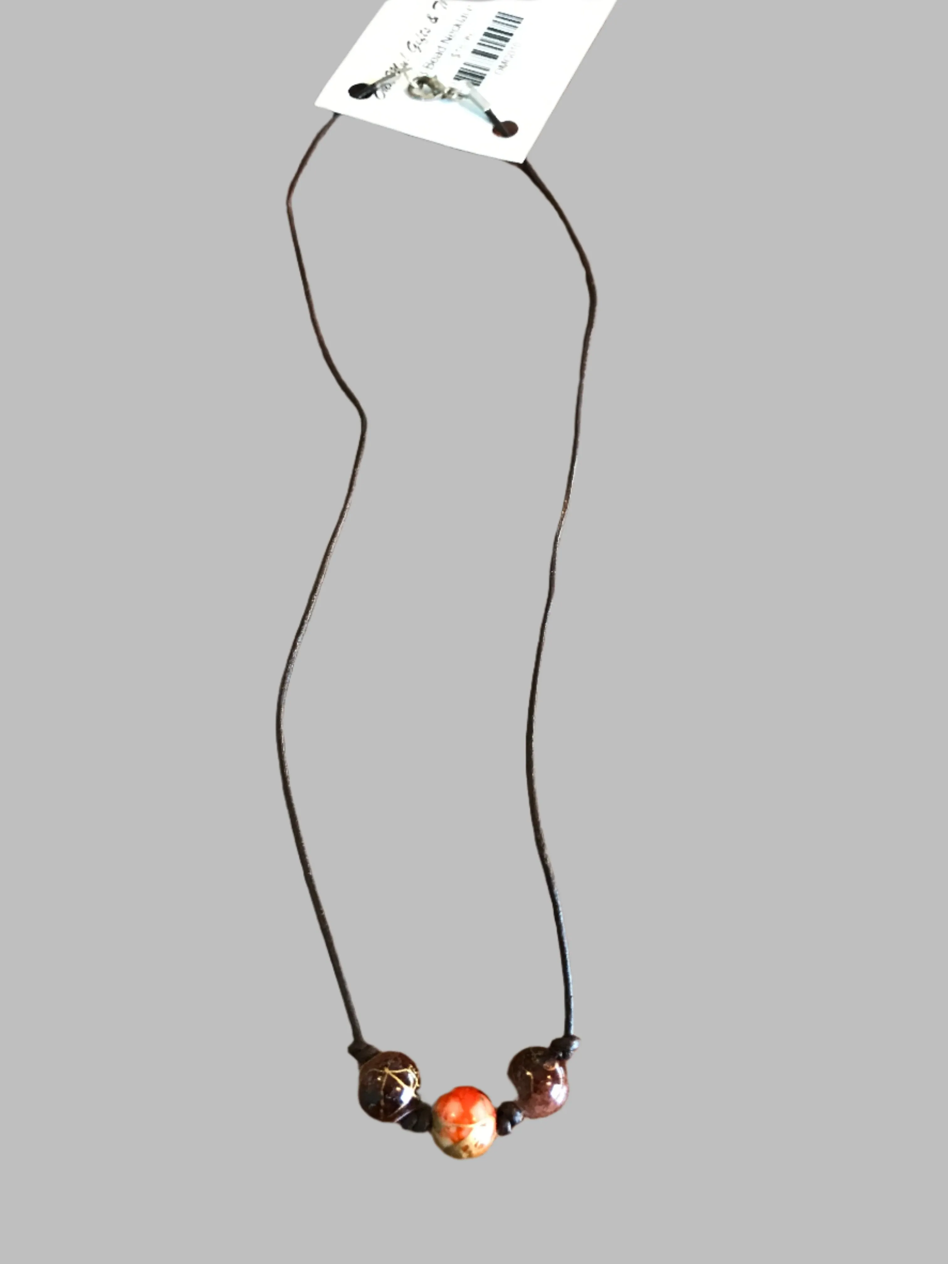 3 Bead Necklace