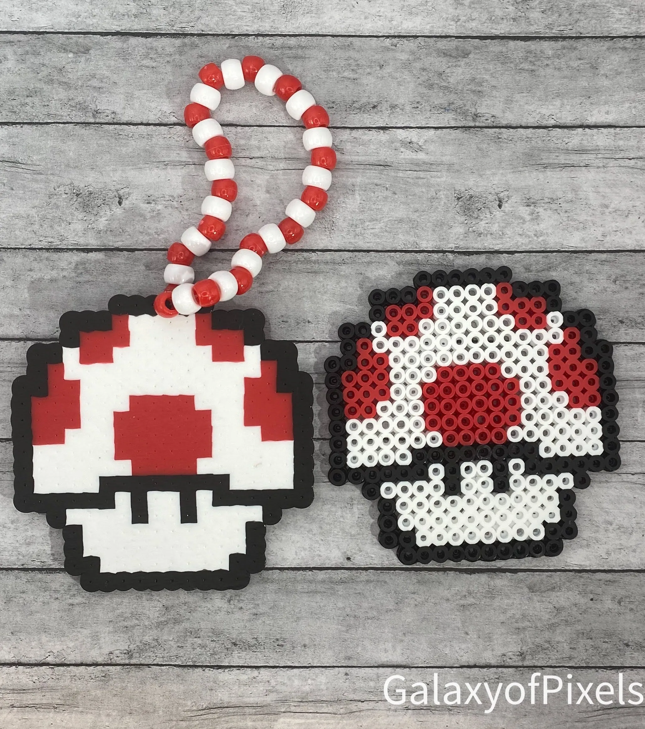 3 Mario Themed Kandi Bracelets, Perler Jewelry, Artkal, Kandi, Rave Jewelry, Festival Jewelry, Pony Beads, Kandi Beads, Perler Art
