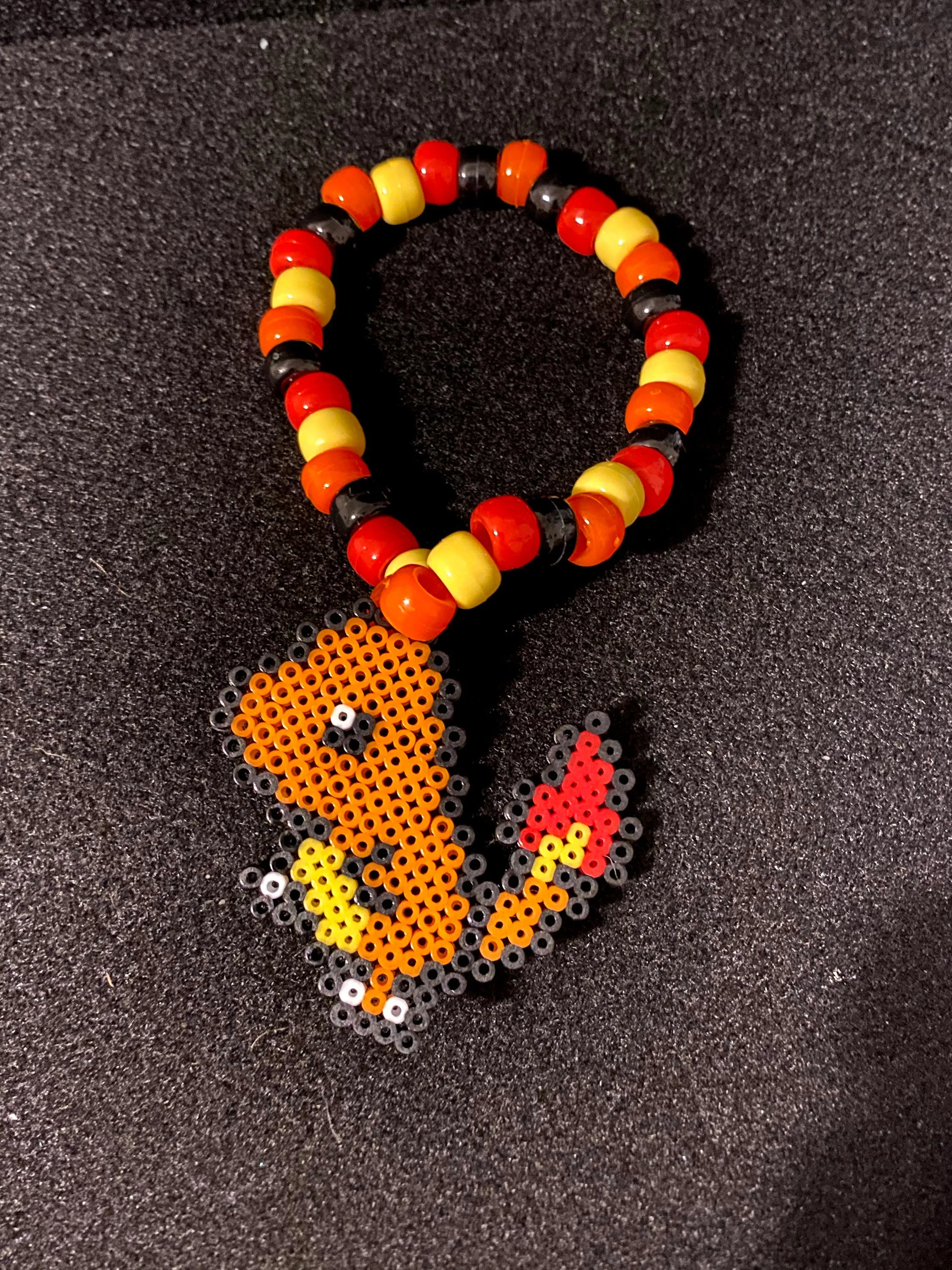4 Kandi Bracelets, Inspired, Perler Jewelry, Artkal, Kandi, Rave Jewelry, Festival Jewelry, Party, Kandi Beads, Perler Art