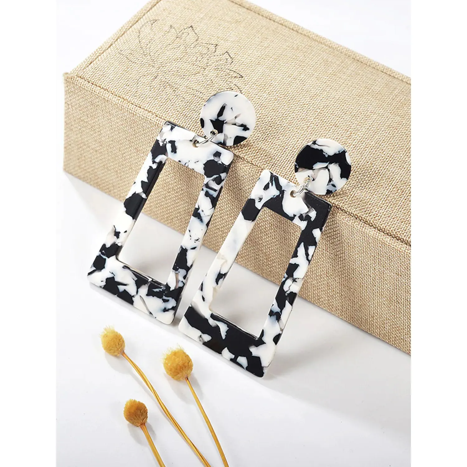 4-Pairs: Women's Drop Earring Pendants