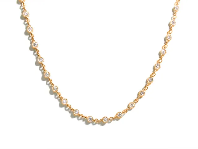 7.31ctw Rose Gold Diamond By The Yard