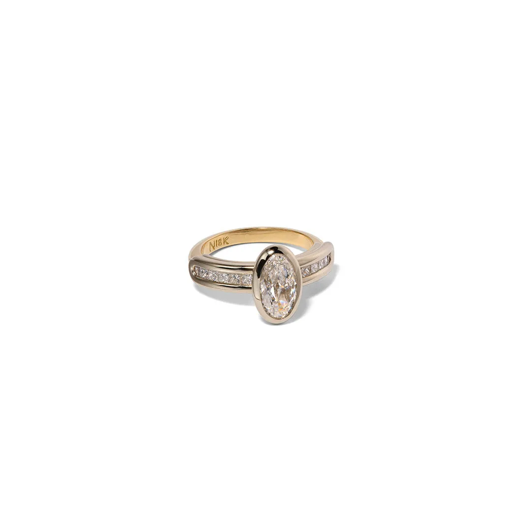 Abaft Engagement Ring