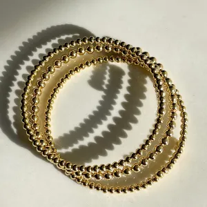 Abby Bauble Wrap Bracelet | Stack of 3