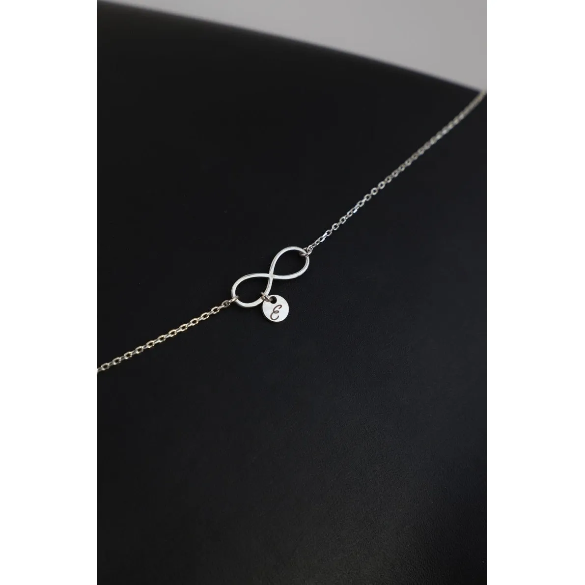 AERICA AURA UJ infinity Initial bracelets