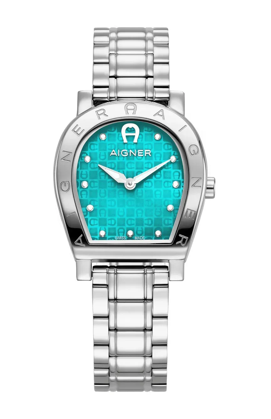 Aigner Daiana Ladies Light Blue Dial Stainless steel Watch