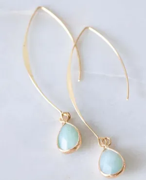 Amazonite Drop Earrings