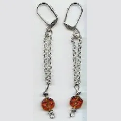 Amber Drops Earrings (special order - sold out)