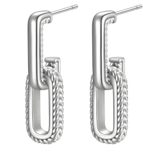 Amelia drop stud earrings