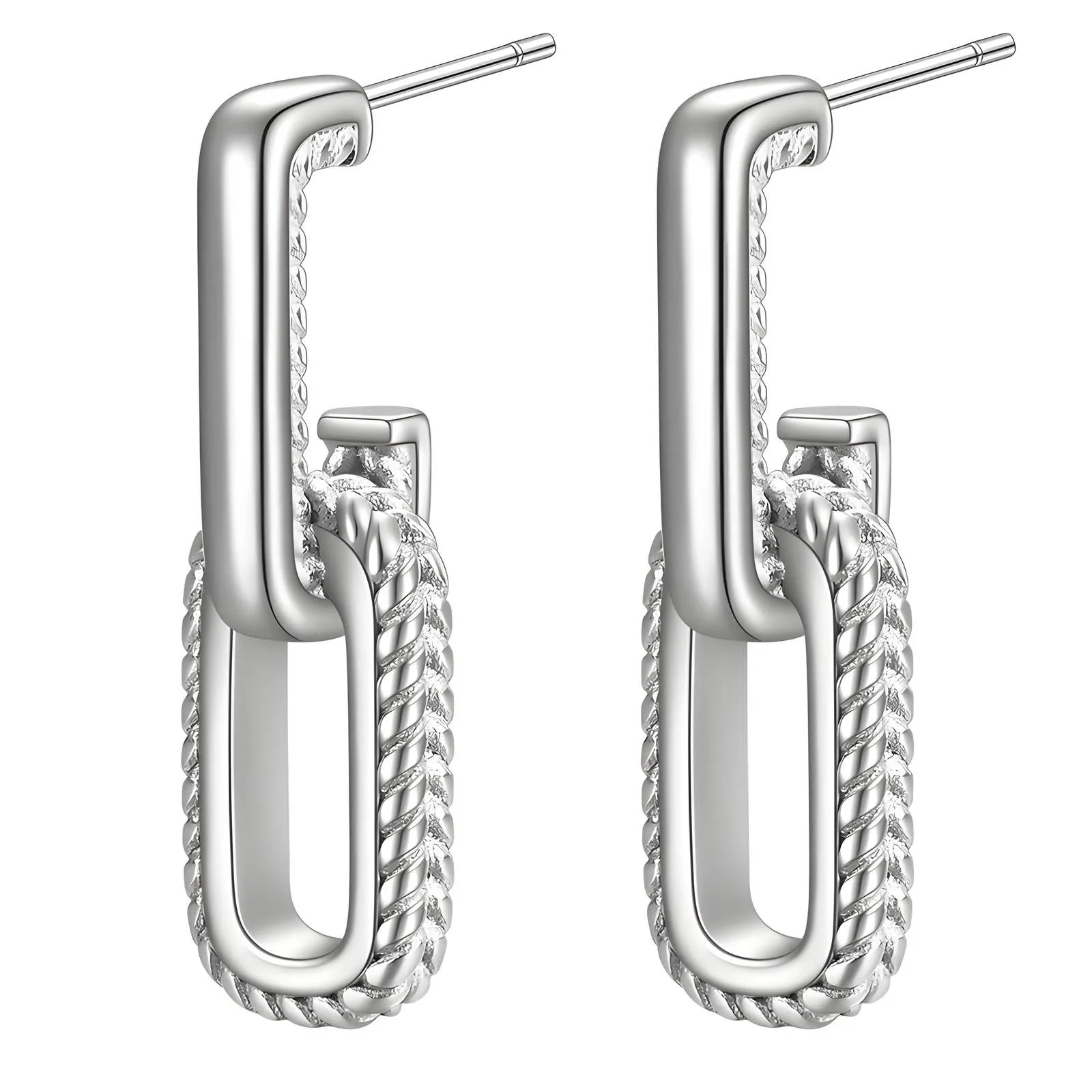 Amelia drop stud earrings
