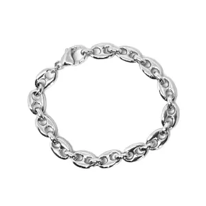 Anchor Chain Bracelet, Sterling Silver