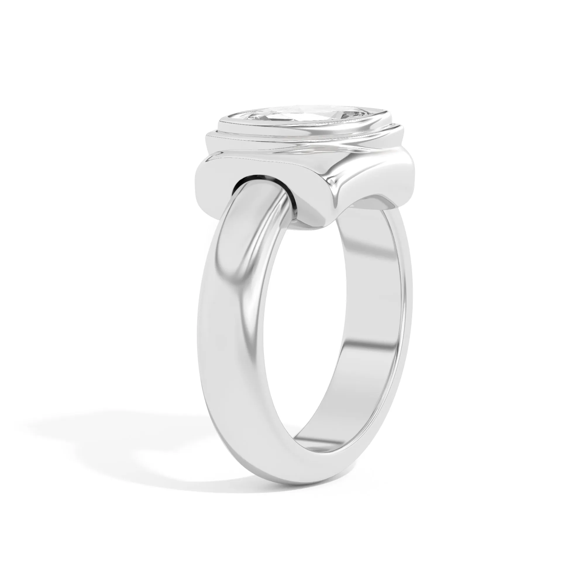Ando Marquise Bezel Wrap Ring