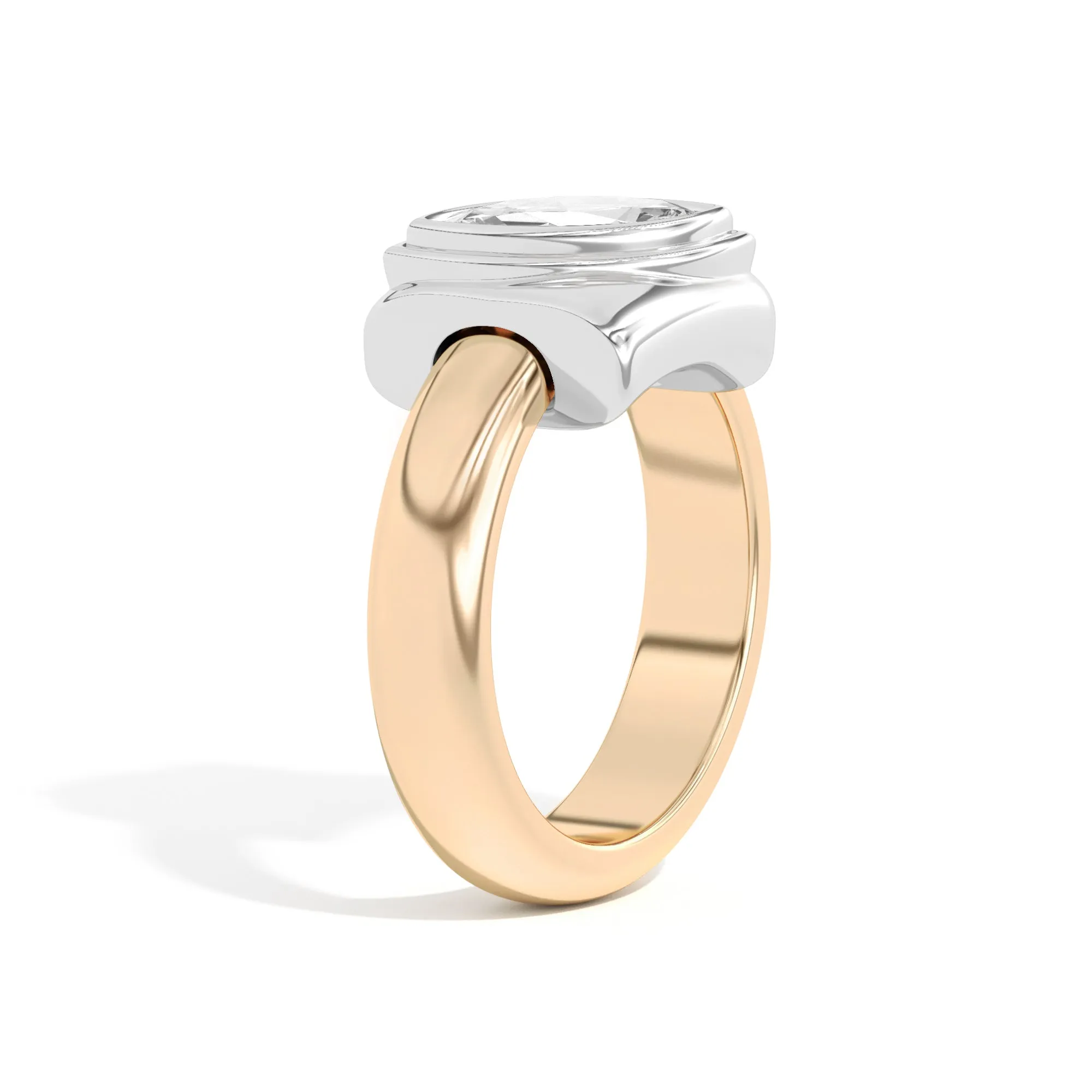 Ando Marquise Bezel Wrap Ring