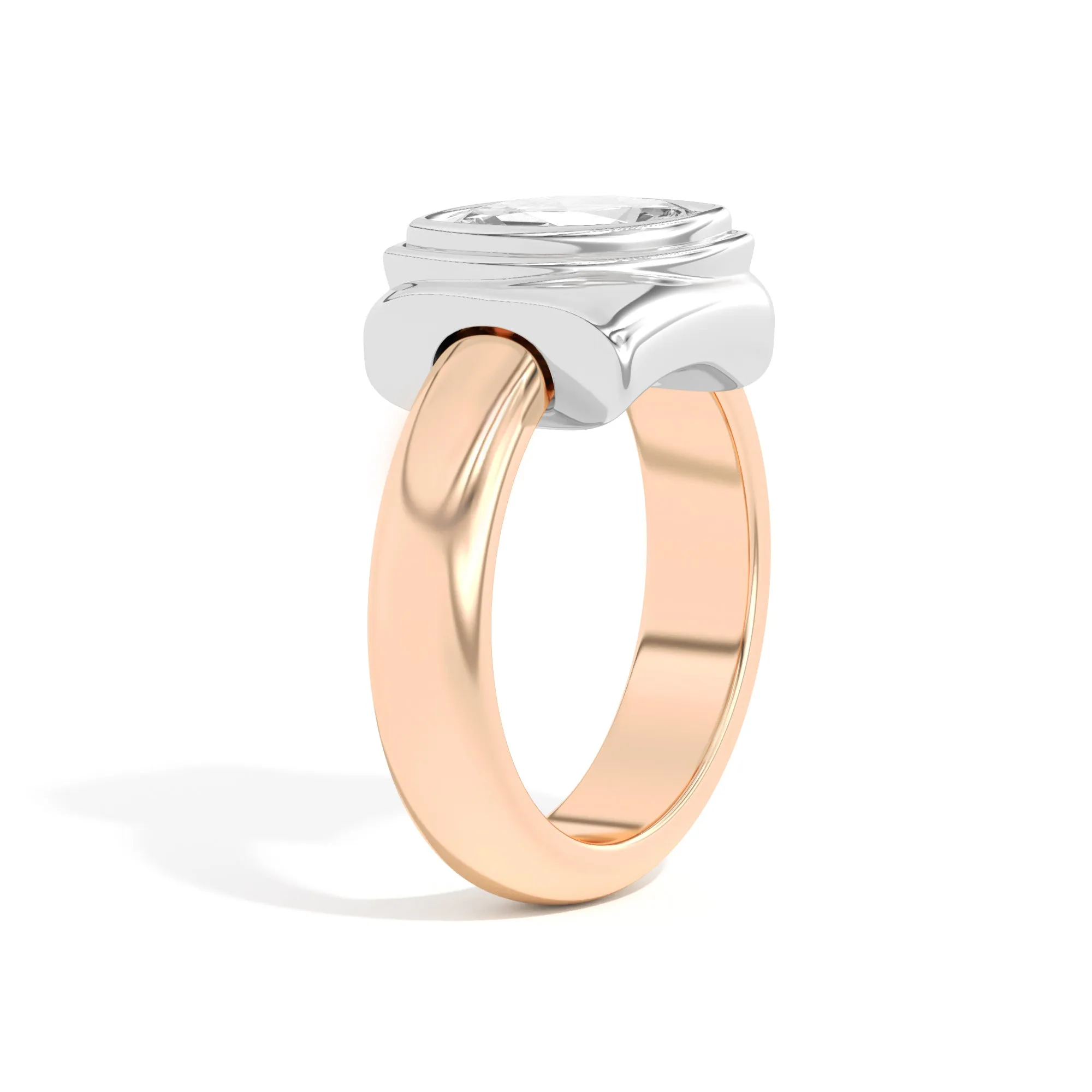 Ando Marquise Bezel Wrap Ring