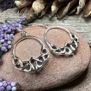 Andria Celtic Knot Earrings