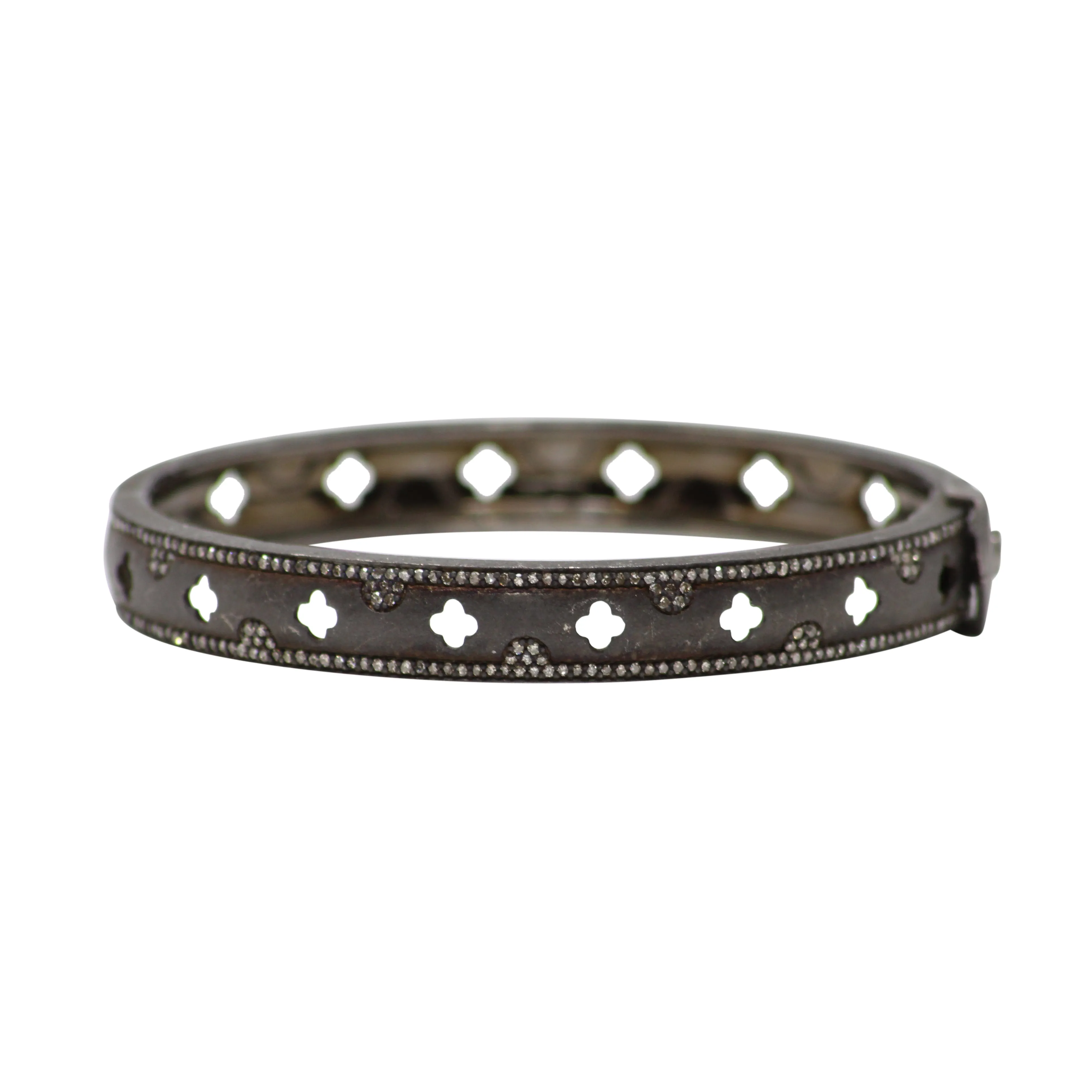 Anné Gangel Clover Diamond Bangle