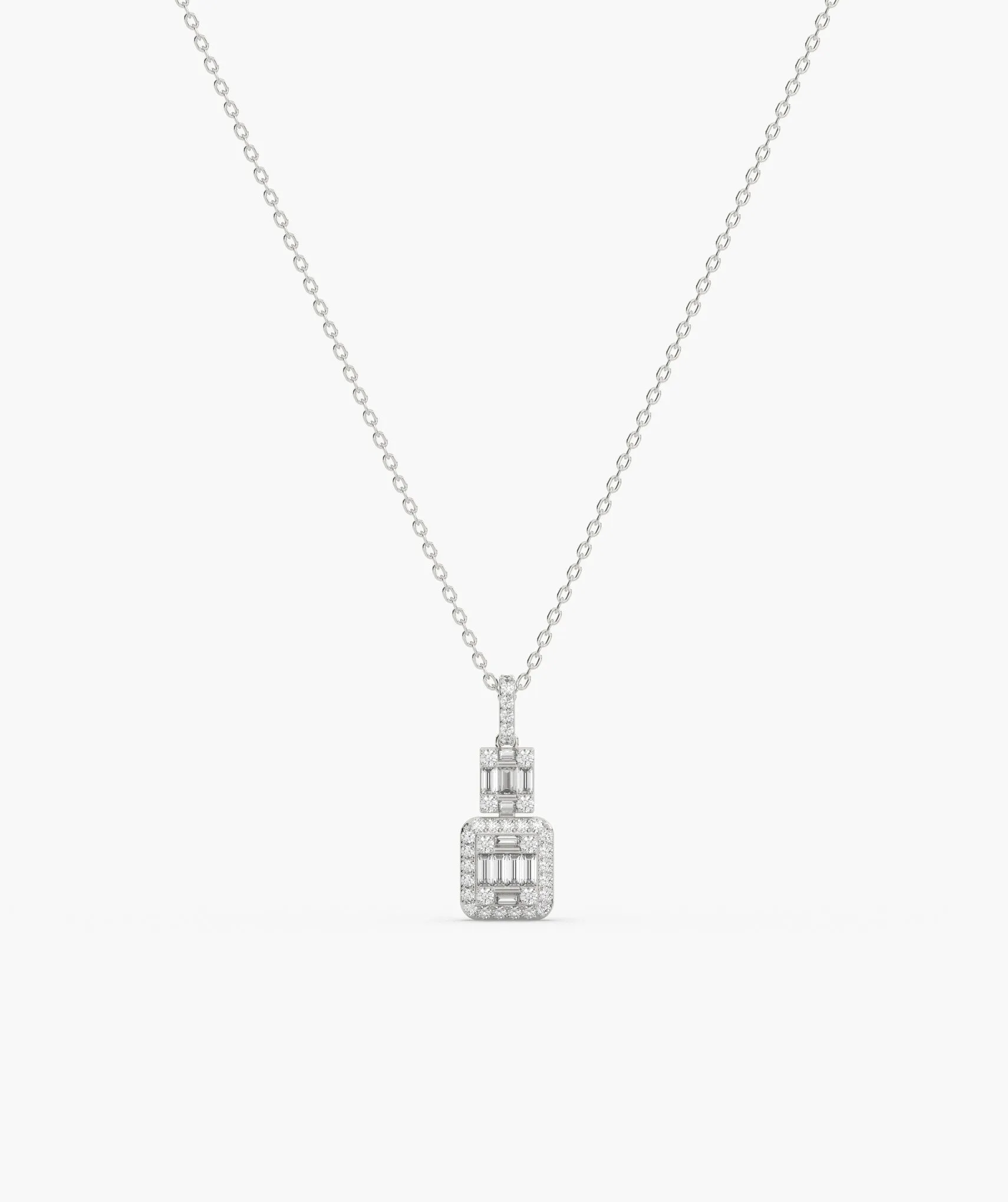 Art Deco Diamond Statement Necklace