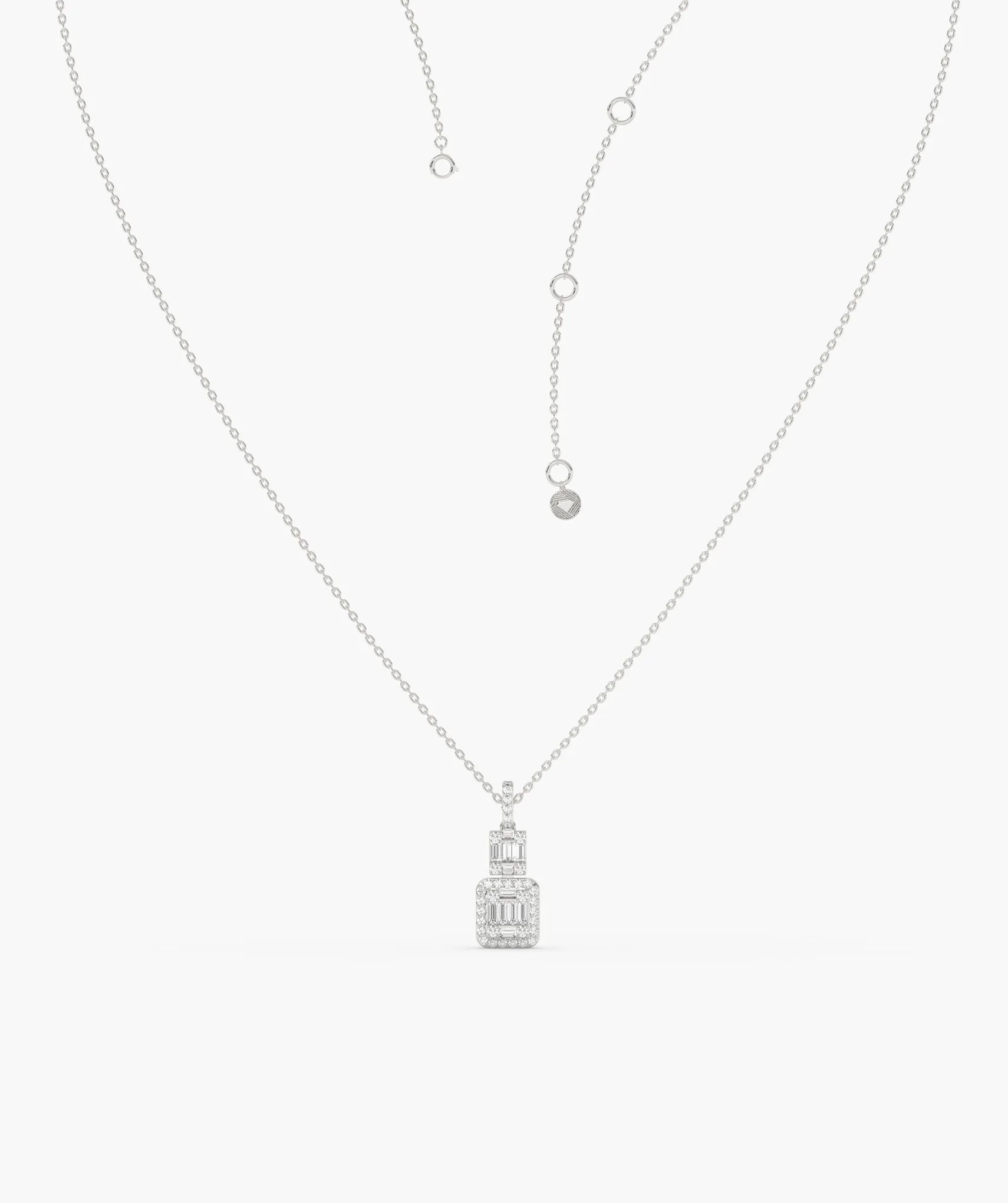 Art Deco Diamond Statement Necklace