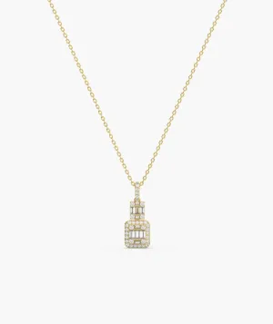 Art Deco Diamond Statement Necklace