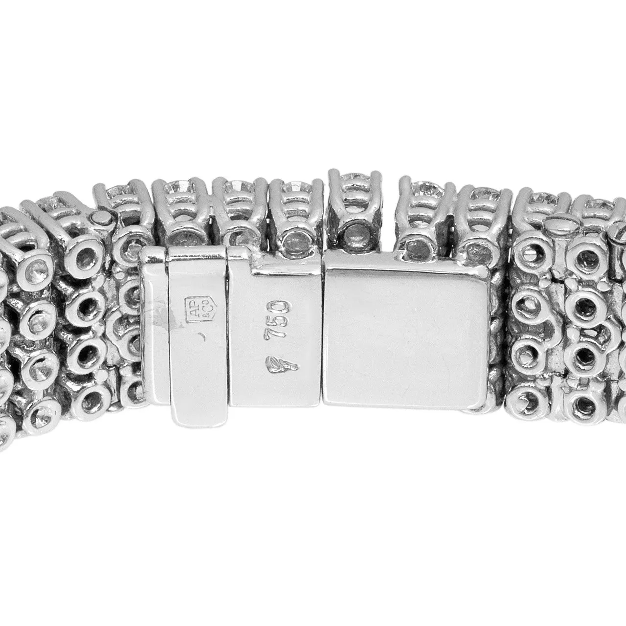 Audemars Piguet 18K White Gold Diamond Vintage Ladies Watch